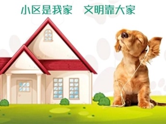 文明养犬 传递温暖
